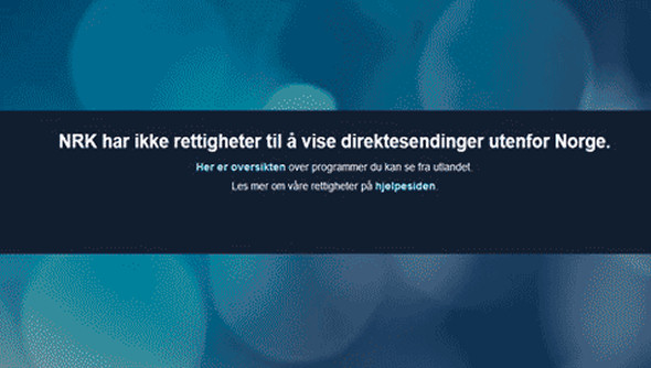nrk tv2 sumo tv fra utlandet